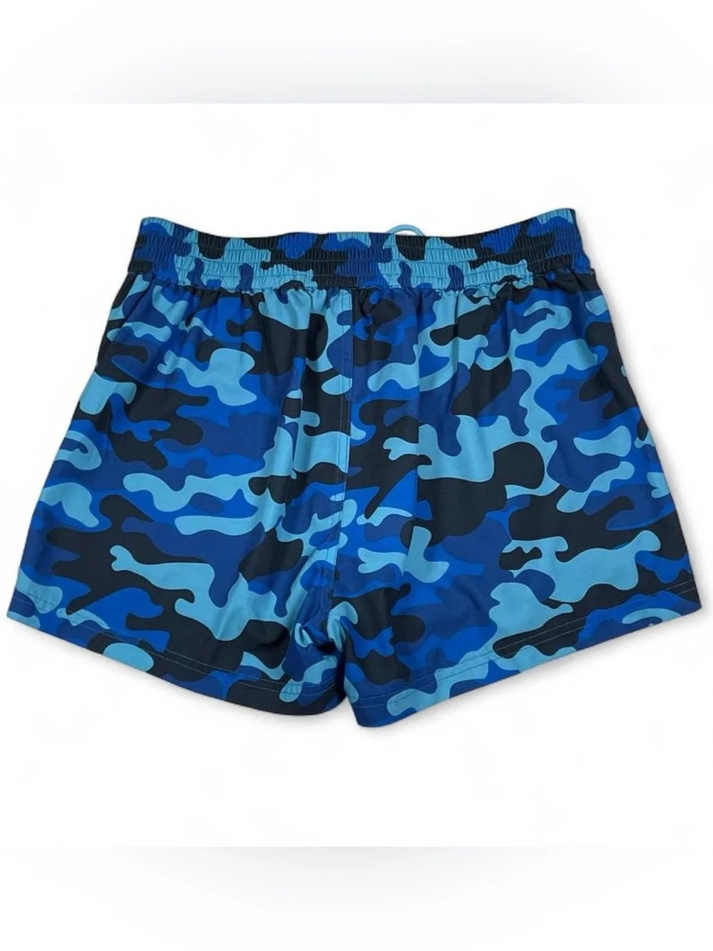 NWOT! Tucann Blue Camo Swim Shorts Men’s Size Medium Board Shorts Trunks Beach